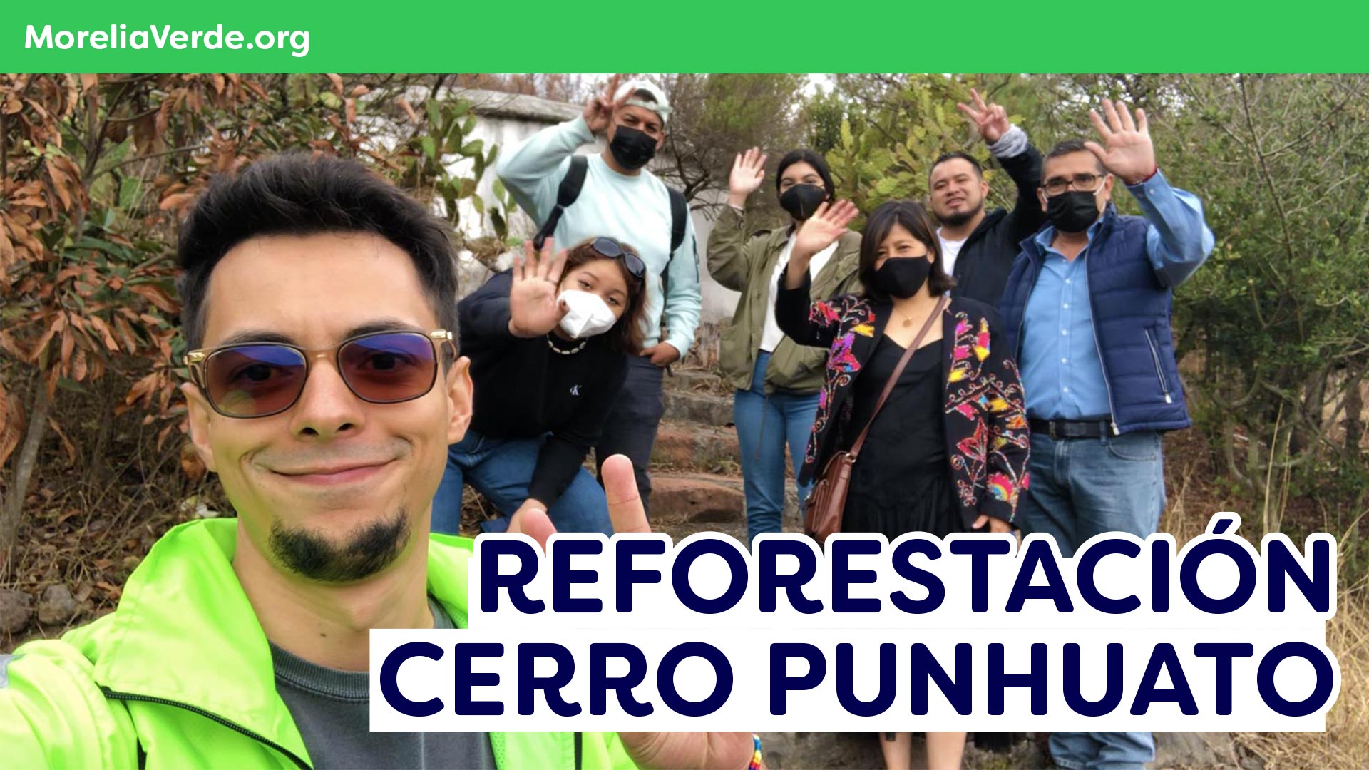 Convocatoria de Limpieza y Reforestación en el Cerro Punhuato