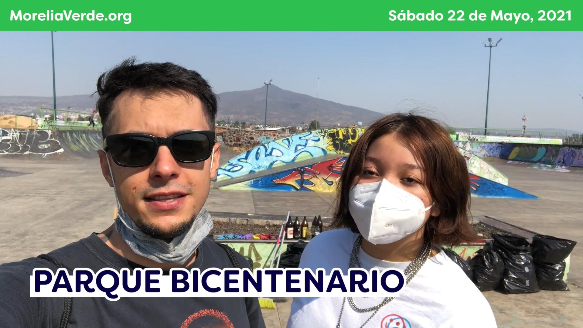 Limpieza de Skate Park Bicentenario
